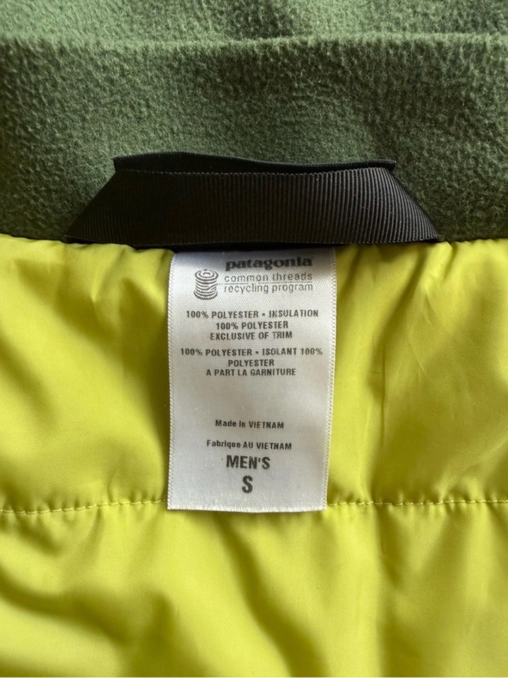 Patagonia Men’s Small Green Ski/Snowboard 2000s Vintage Coat - Picture 5 of 11